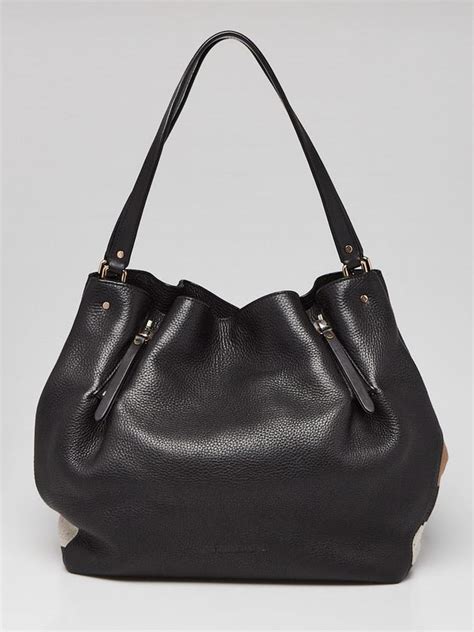 Burberry Leather Medium Maidstone Tote 